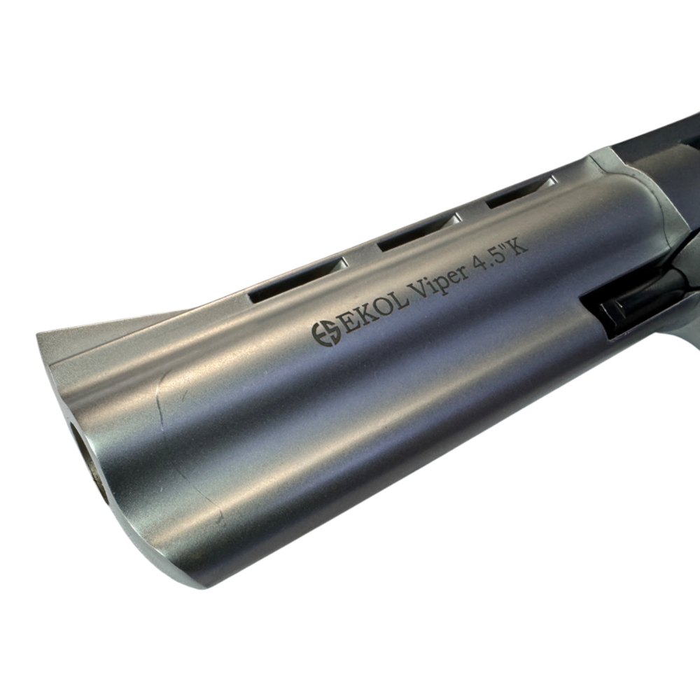 PISTOLA EKOL VIPER 4.5" TRAUMÁTICA SILVER