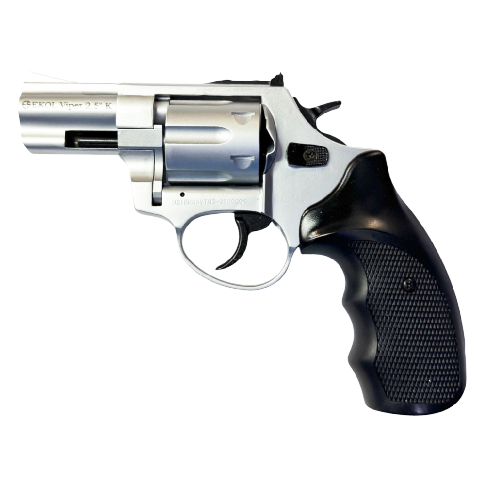 EKOL PISTOLA EKOL VIPER 2.5" TRAUMÁTICA SILVER