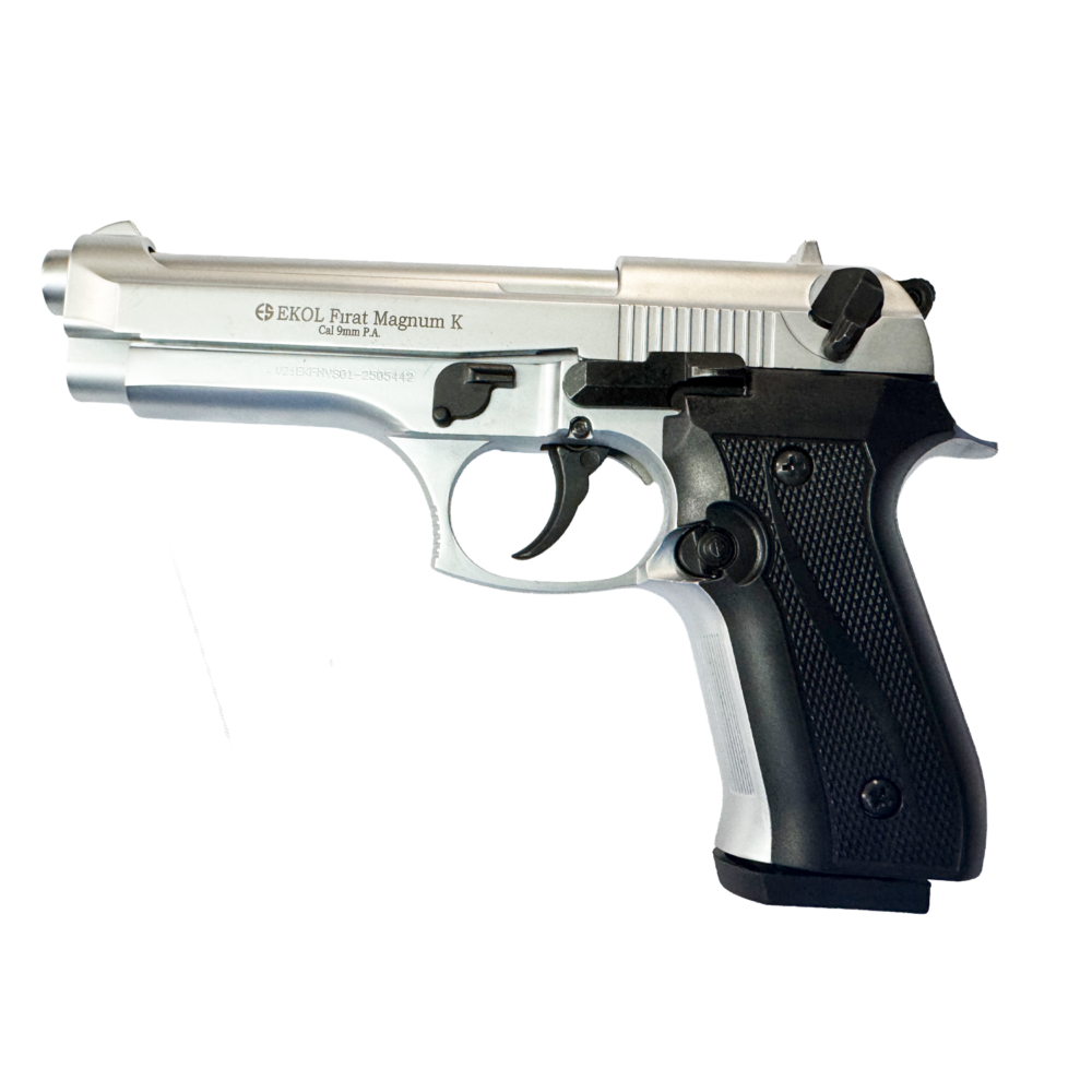 PISTOLA EKOL FIRAT MAGNUM K TRAUMÁTICA SILVER