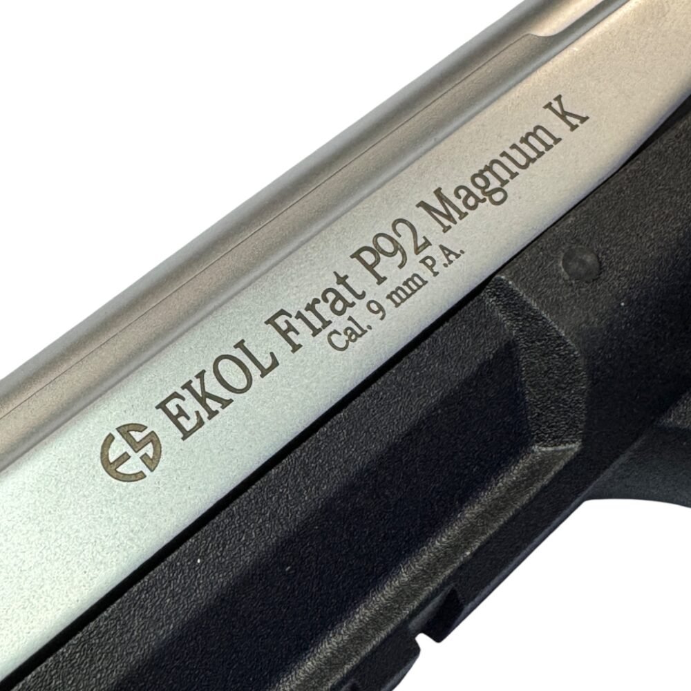 PISTOLA EKOL FIRAT MAGNUM P92 TRAUMATICA SILVER