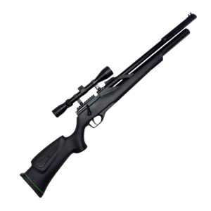 RIFLE SNOWPEAK T-REX PCP 6.35MM COMBO INLADOR HP300 + MIRA TELESCOPICA 3-9X40 ZOOM