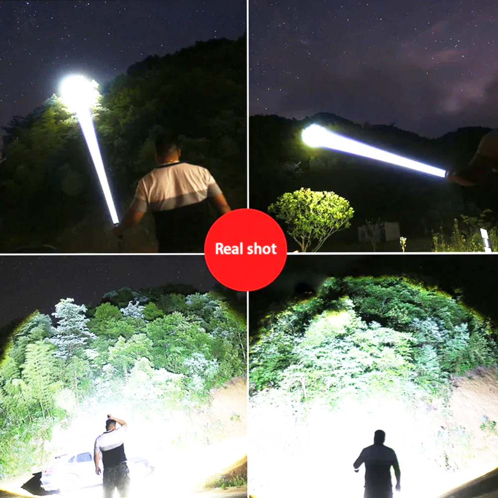 Linterna recargable GT50 USB Recargable Led 3000 Lumens