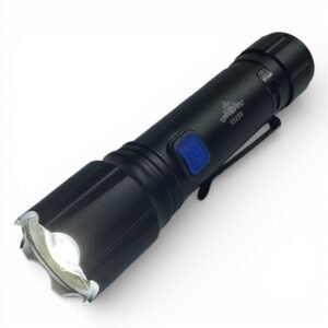 Linterna táctica militar zoom clip Coba XHP50