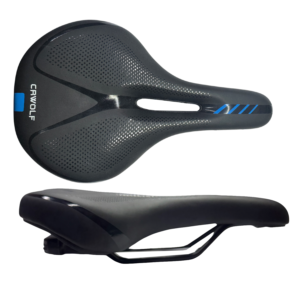 Asiento MTB Crwolf Negro/Azul