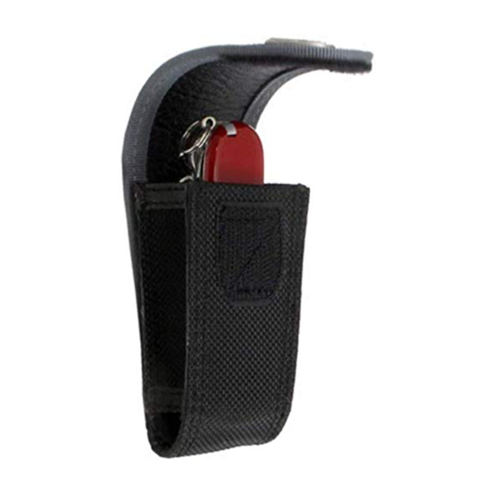 Estuche de nylon Victorinox para cinturon grande con cierre adhesivo negro
