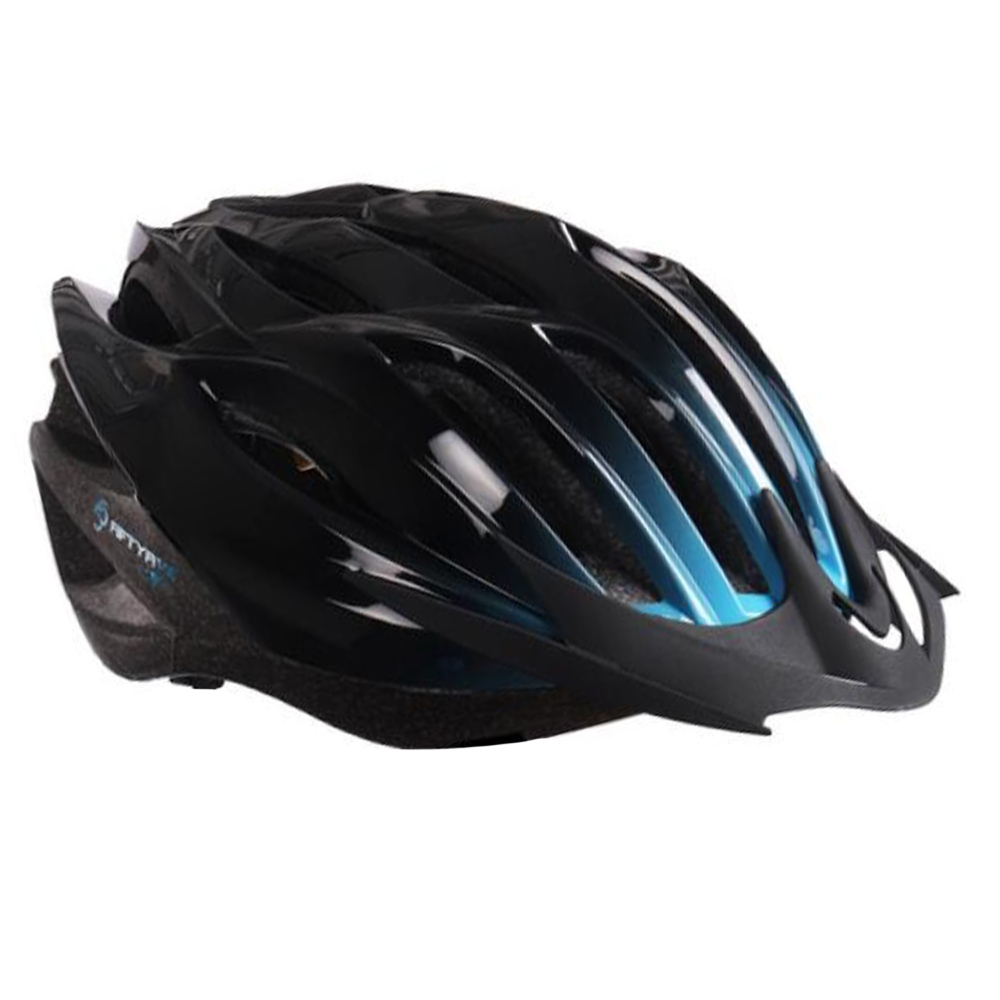 Casco Fiftyfive Levity C/Visera Hc-026 Negro/Azul