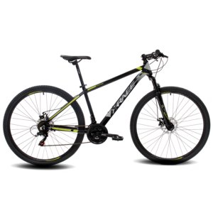 Bicicleta MTB Xrace One 7V Frenos Mecánicos H. Suspensión 29er (Negra/Gris/Amarilla)