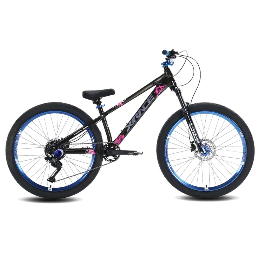 APEX_2 Bicicleta XRace Apex Stunt Shimano 9V Suspension 26" Negra