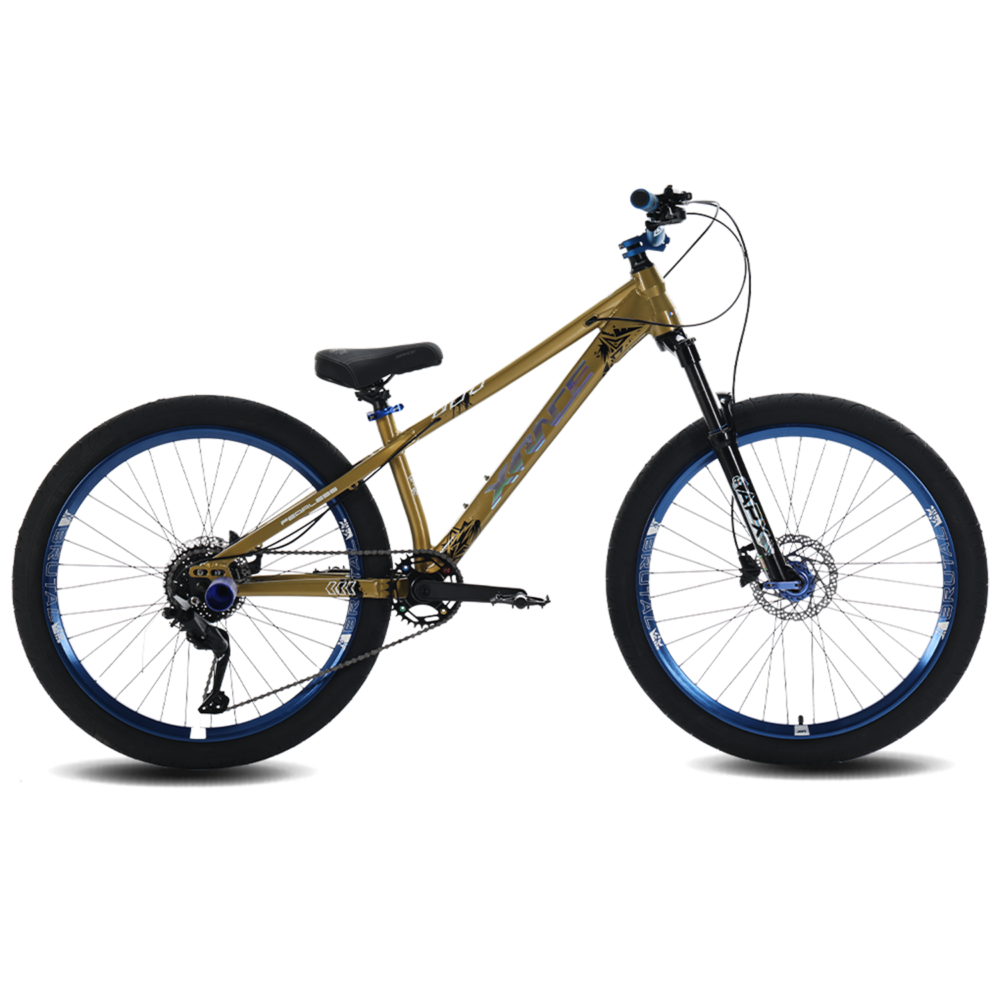 APEX_3 Bicicleta XRace Apex Stunt Shimano 9V Suspension 26" Verde