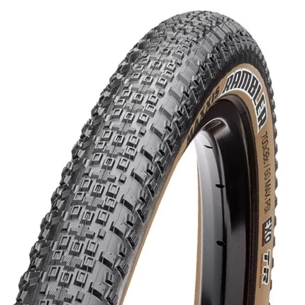 BR03270-048 Llanta 700x40c Maxxis Rambler Gravel Tr Tubeless Ready Banda Piel