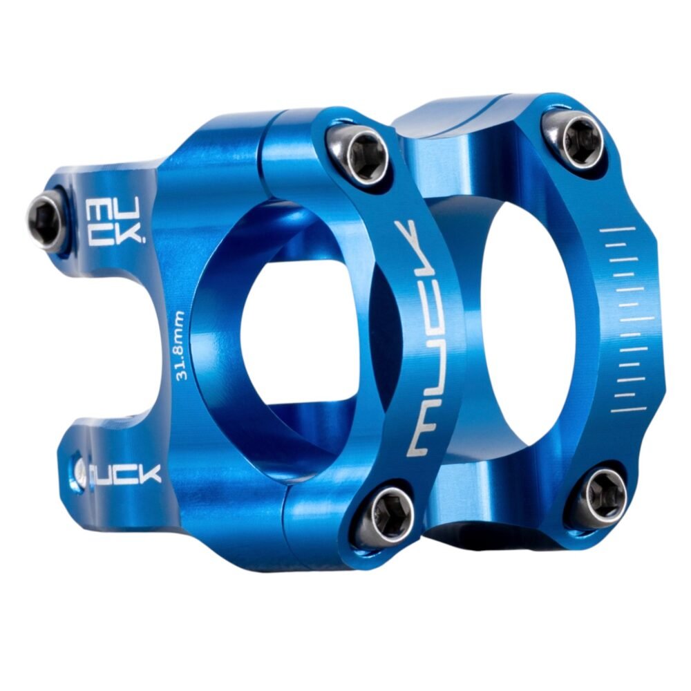 fff Espander Muck MTB/Stunt CNC Aluminio - 31.8 x 35mm Azul