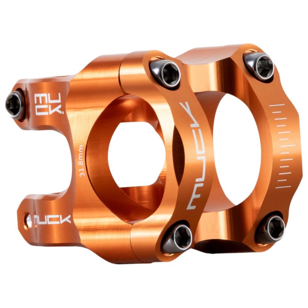 Espander Muck MTB/Stunt CNC Aluminio - 31.8 x 35mm Naranja