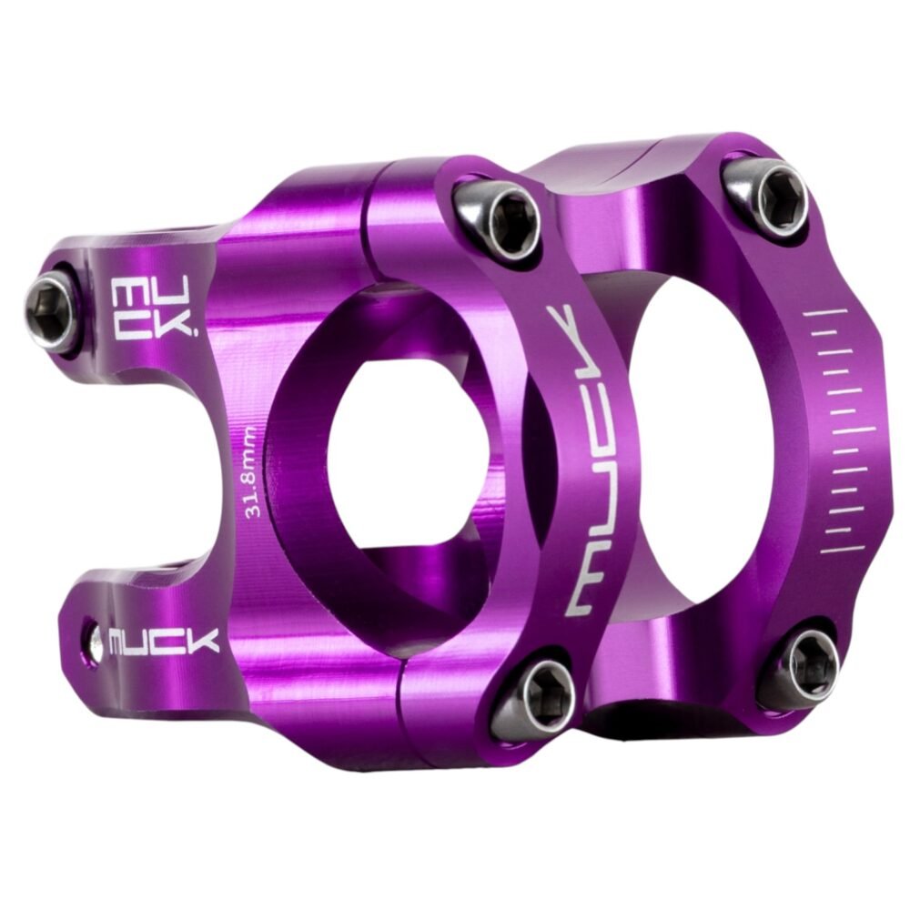 ffftyyhhhhmttttn Espander Muck MTB/Stunt CNC Aluminio - 31.8 x 35mm Purpura