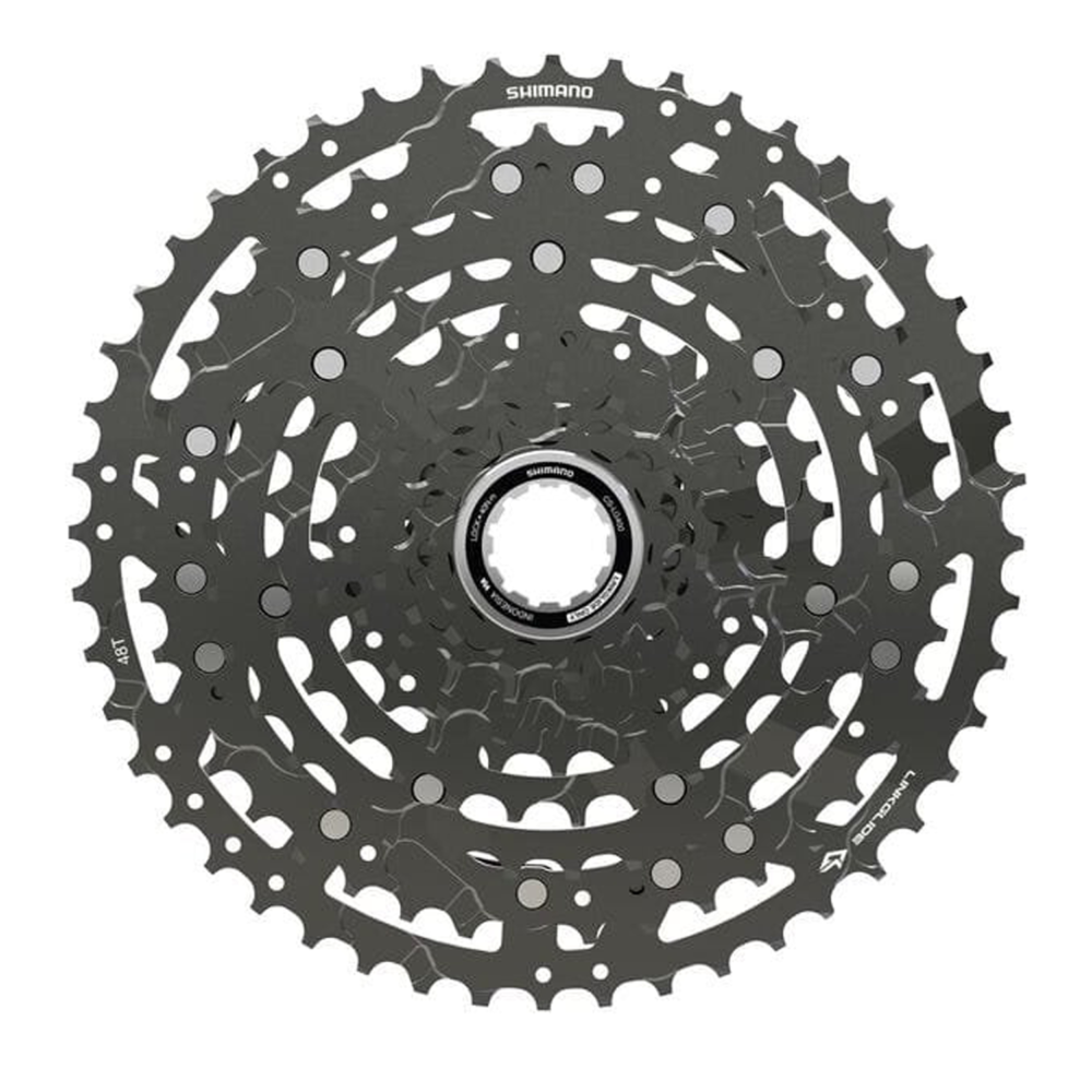 06-358 Piñon Cassette Shimano Cues 3X9V. 11-36T Linkglide CSLG-4009HG