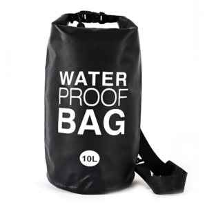 water Bolso Impermeable 10 Litros, Basic Negro