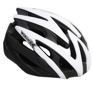 Casco Ciclista Viking MTB / Ruta Negro/Blanco