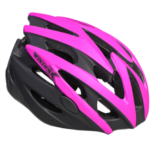 Casco Ciclista Viking MTB / Ruta Negro/Fucsia
