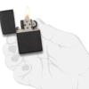 Encendedor Zippo Black Crackle