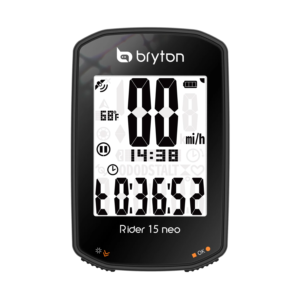 81-000-1 Ciclocomputador Bryton Rider 15T Neo + Sensor + Cadencia