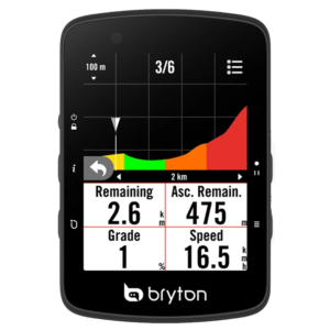 81-650 Ciclocomputador Bryton Rider 650E Base Normal+ Cable+Cordon