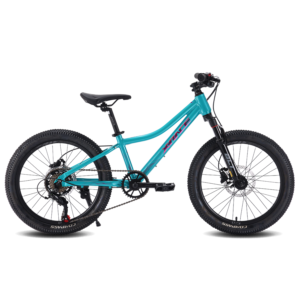 Bicicleta MTB Xrace One 7V Frenos Hidráulicos H. Suspensión 20"  Turquesa