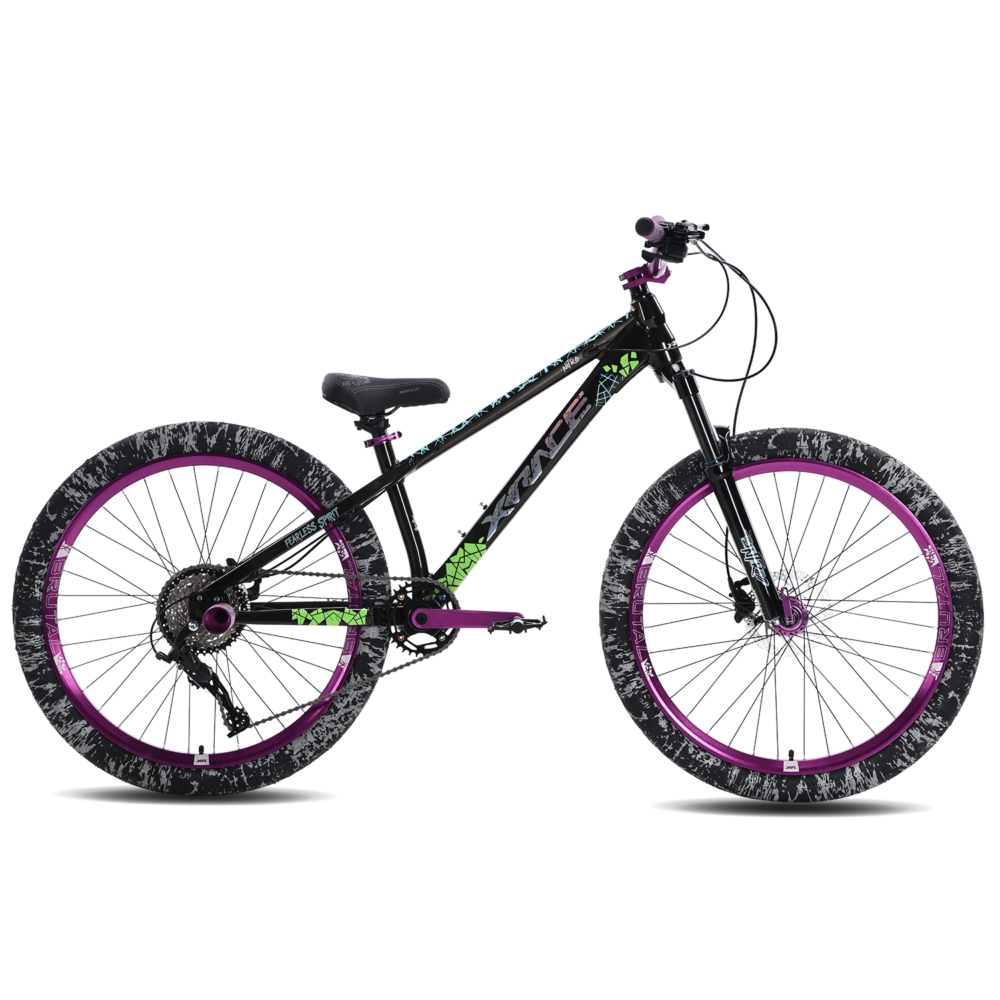 BI27926-031 Bicicleta XRace Apex Stunt Micronew 9V Suspension 26″ Negra