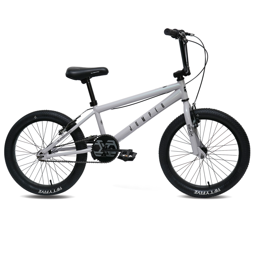 Bicicleta BMX Super Pro Jumper 20" Gris