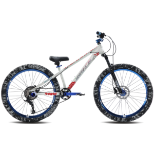 Bicicleta XRace Apex Stunt Micronew  9V Suspension 26″ Blanca