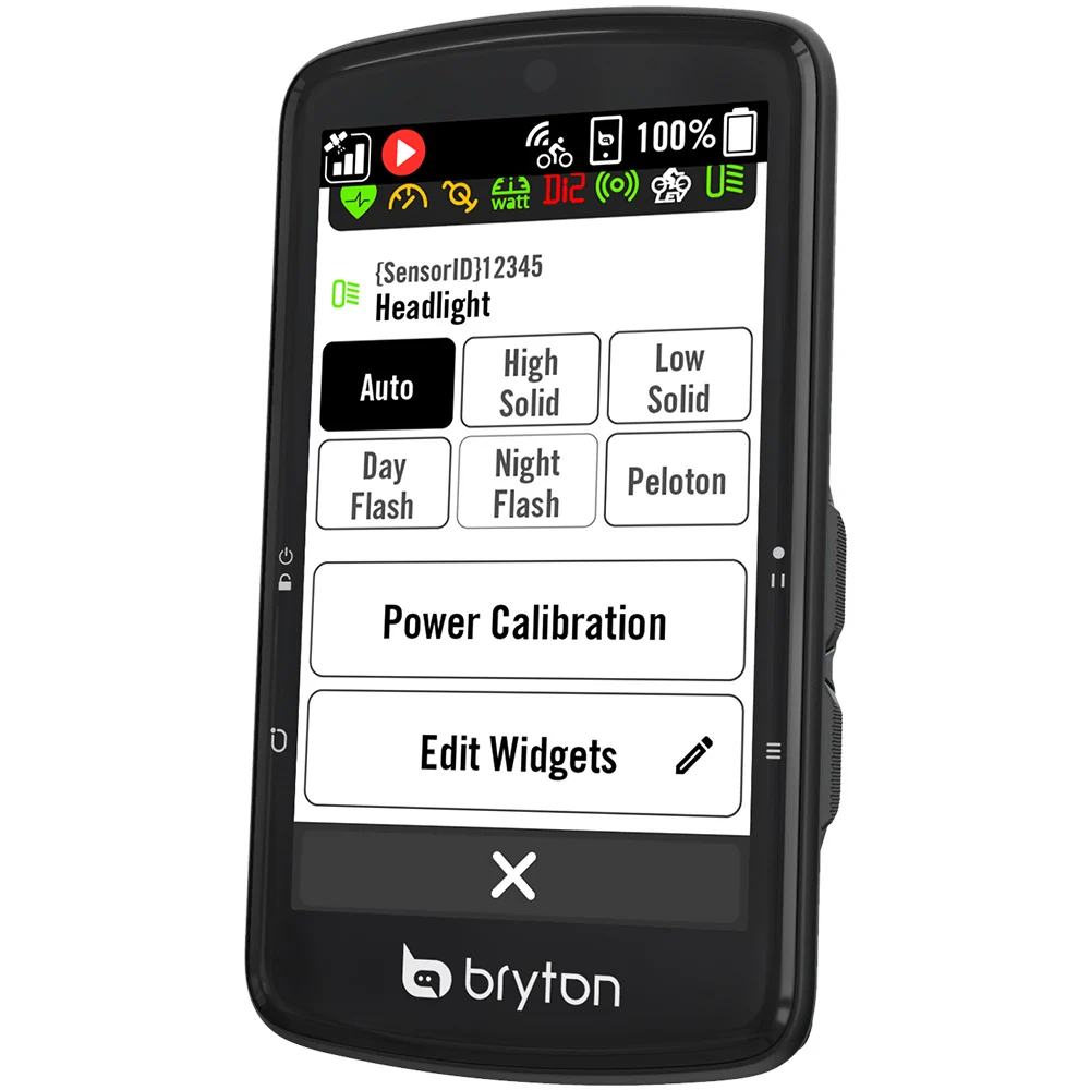 Ciclocomputador Bryton Rider S810T Sensor+Frecuencia Cardiaca+Cadencia+Sensor Velocidad + Base Nor + Cable y Cordón
