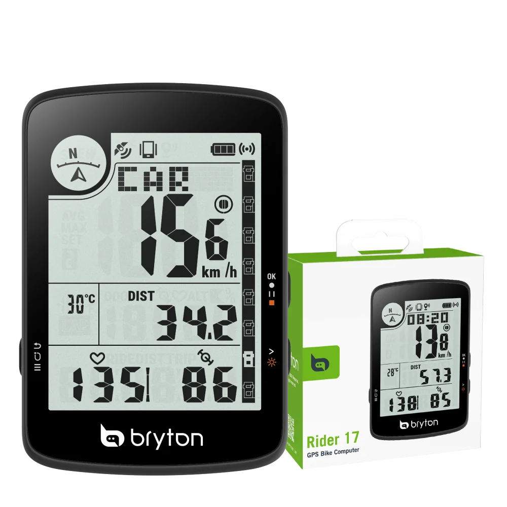 Ciclocomputador Bryton Rider 17E